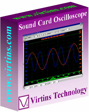 Virtins Sound Card Oscilloscope screenshot