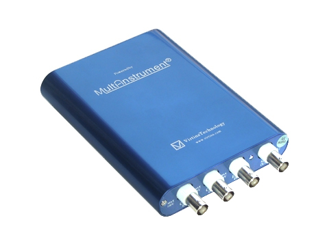 AWG Signal Generator: 10-bit, sampling rate 3.125 MHz, bandwidth 150 kHz