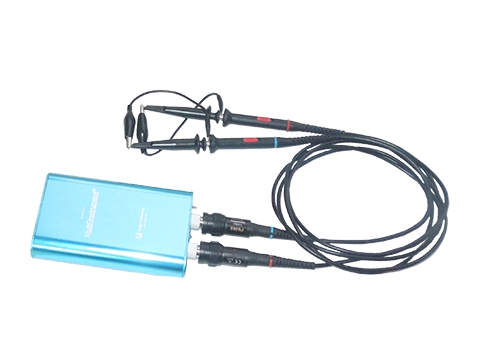 2 x 60MHz oscilloscope probes, 1 test lead for Signal Generator & a 1.5m USB cable