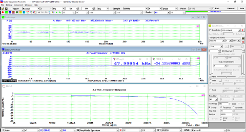Multi-Instrument-DDC-XYPlot-Frequency-Response-Linear-Sweep