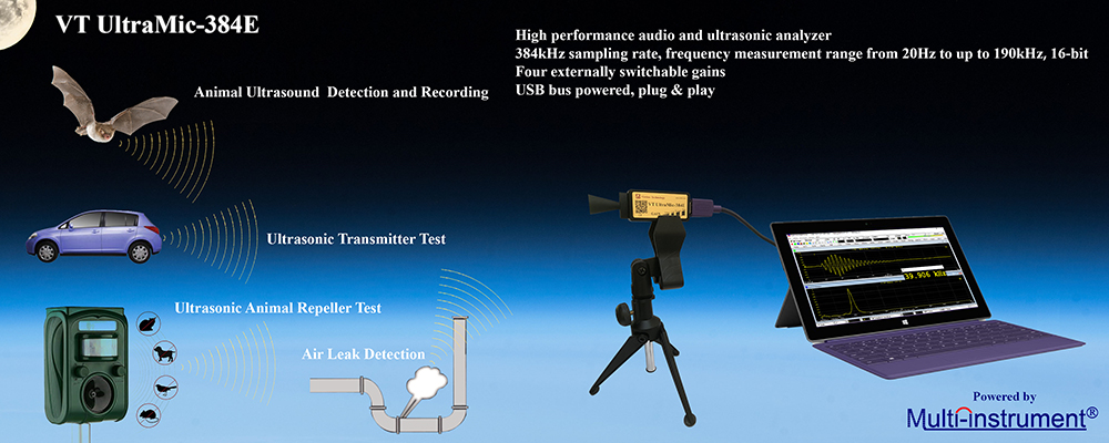 Audio & Ultrasonic Analyzer